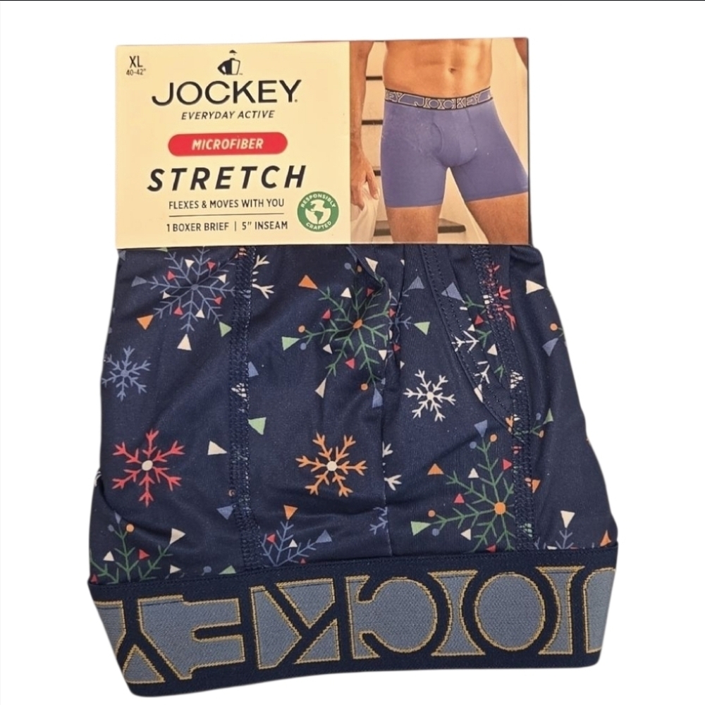 ⭐️ HOST PICK ⭐️ NWT Jockey Everyday Actice Boxer Brief Microfiber Stretch